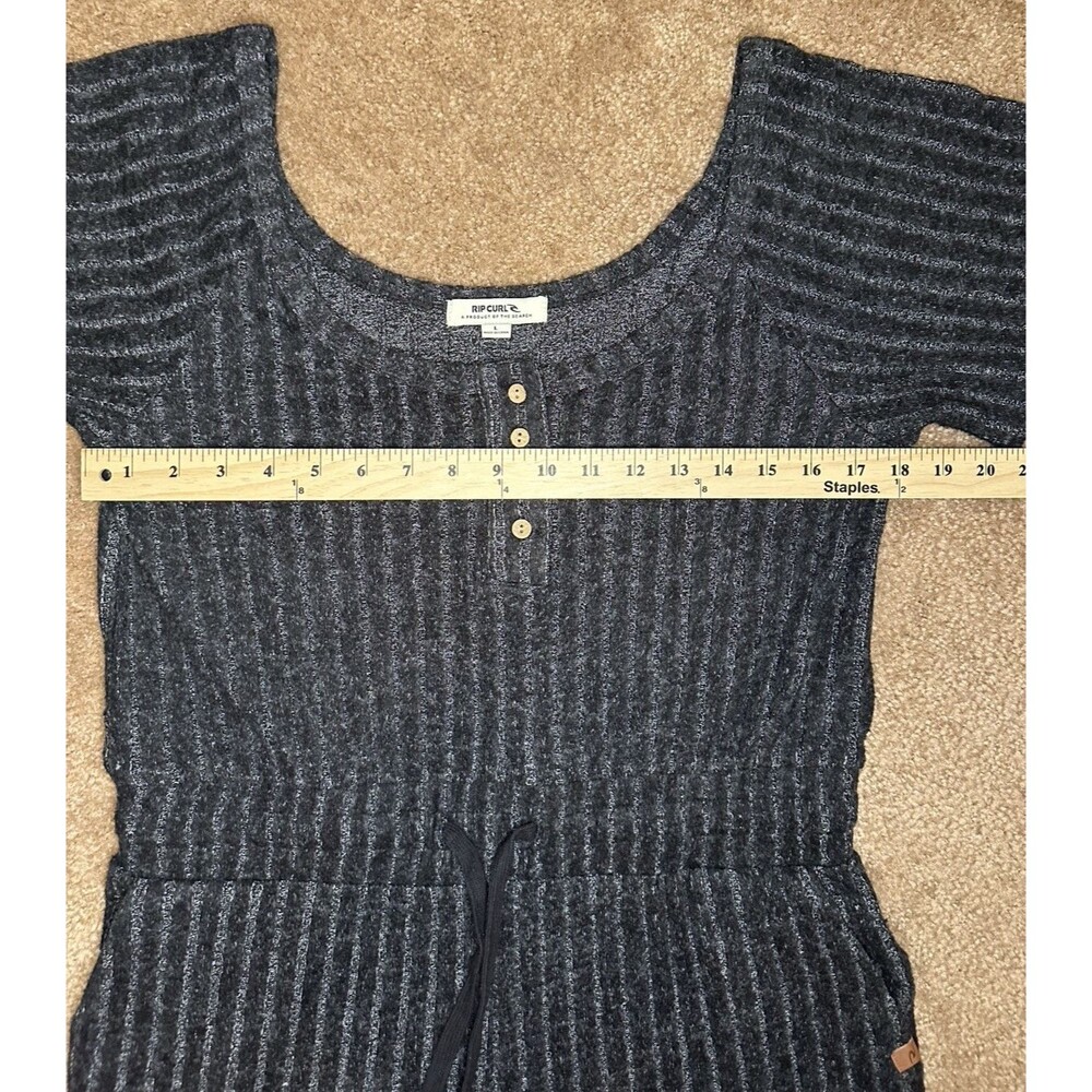 RipCurl Cosy Premium Surf Jumpsuit II - 00LWRO Black/Gray Large - Picture 8 of 16